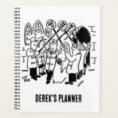 Lollipop Man wird mit Ehrenwache verheiratet Planer (Vorderseite)