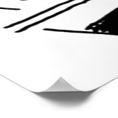 Lollipop Men spielen Tennis Poster (Ecke)