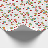 Lollipop-Muster Geschenkpapier (Ecke)
