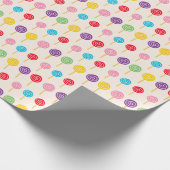 Lollipop-Muster Geschenkpapier (Ecke)