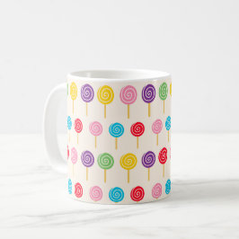Lollipop-Muster Kaffeetasse