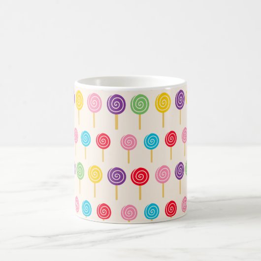 Lollipop-Muster Kaffeetasse (Mittel)