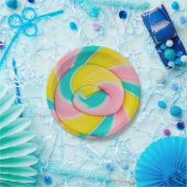 Lollipop-Paper-Teller Pappteller (Party)