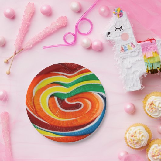 Lollipop Paper-Teller Pappteller (Party)
