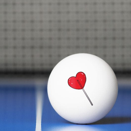 Lollipop Ping Pong Ball Tischtennisball (Netto)