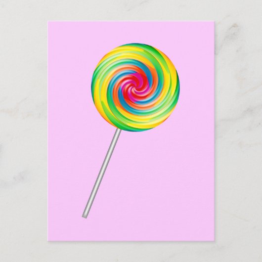 Lollipop Postkarte (Vorderseite)