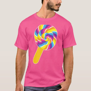 Lollipop Rainbow Sucker Candy Halloween Kostüm T-Shirt