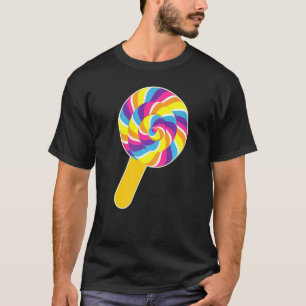 Lollipop Rainbow Sucker Candy Halloween Kostüm T-Shirt