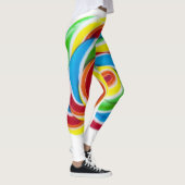 Lollipop Rainbow Swirl Leggings (Rechts)