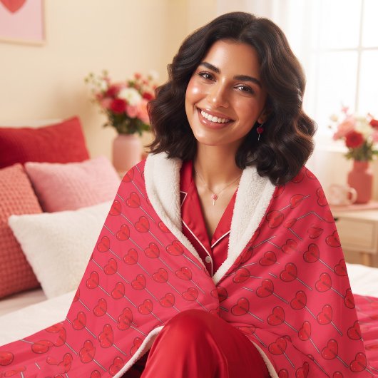Lollipop Sherpa Blanket Sherpadecke