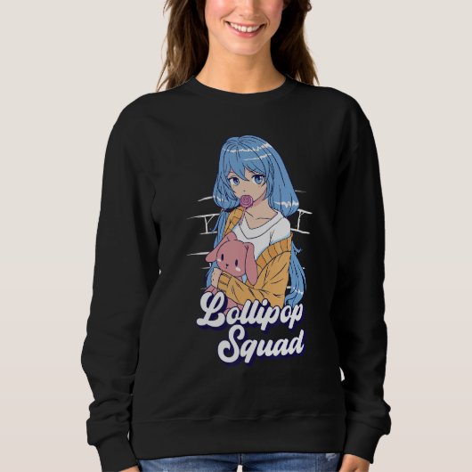 Lollipop Squad Candy Lollipop Sweets Sweatshirt (Vorderseite)