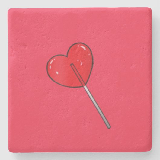 Lollipop Stone Untersetzer (Vorderseite)