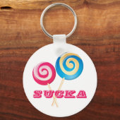 Lollipop Sucka Schlüsselanhänger (Vorderseite)