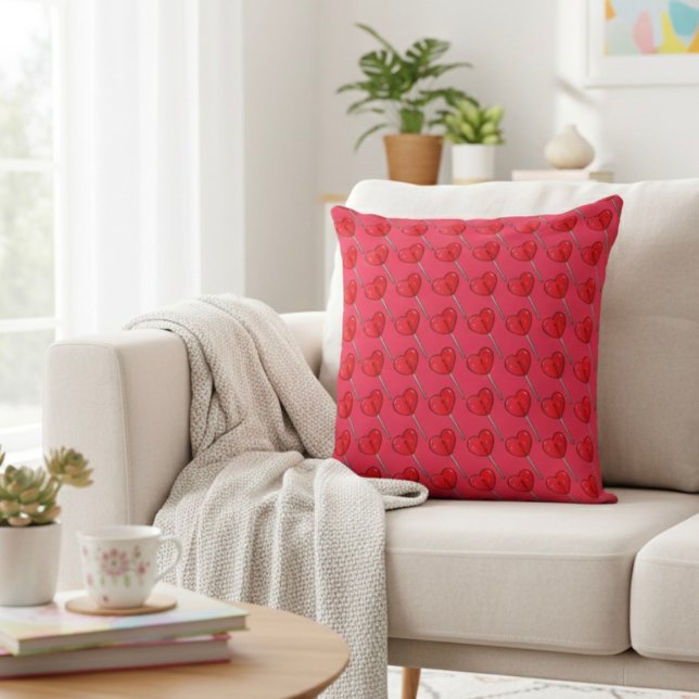 Lollipop Throw Pillow Kissen (Von Creator hochgeladen)