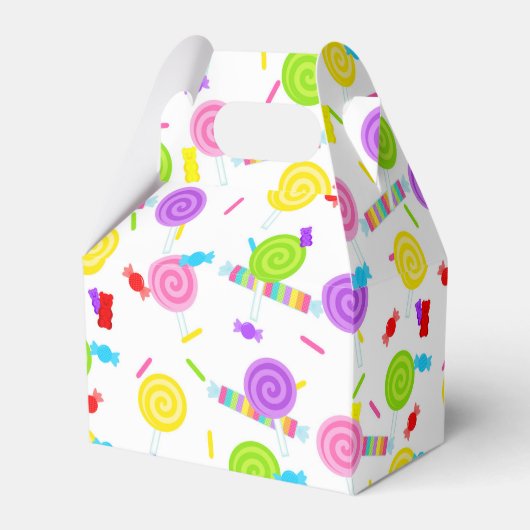 Lollipop und Candy Sweet Leckerei Fevor Boxes Geschenkschachtel (Vorderseite)