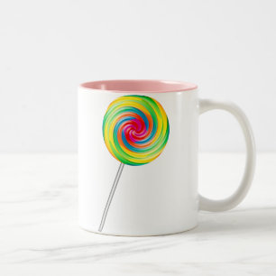 Lollipop Zweifarbige Tasse