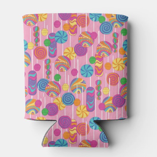 Lollipops Candy Pattern Dosenkühler (Rückseite)