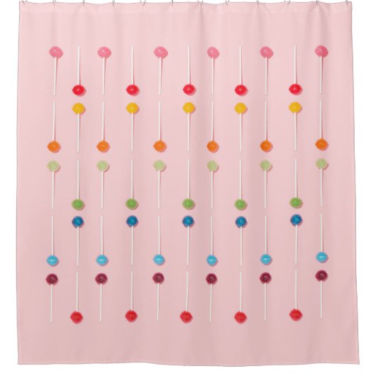 Lollipops Duschvorhang (Vorderseite)
