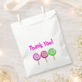 Lollipops-Fvor-Tasche Geschenktütchen (Ausgeschnitten)