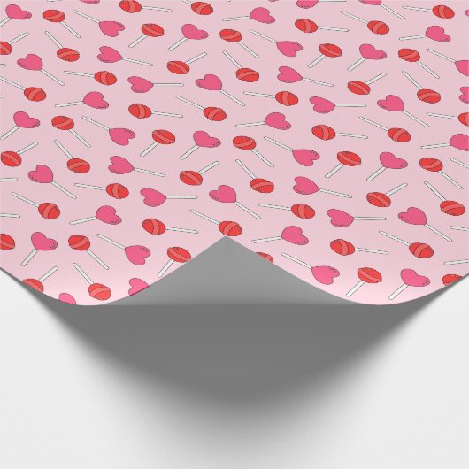 Lollipops Geschenkpapier (Ecke)