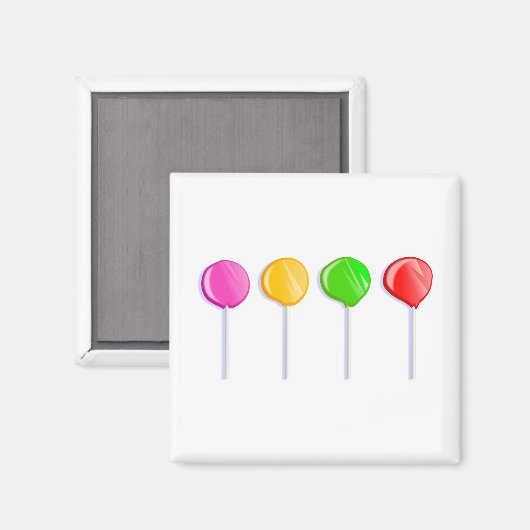 Lollipops Magnet (Vorderseite/Rückseite)