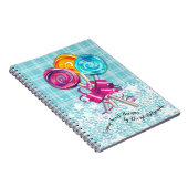 Lollipops Süßigkeiten Rezept Notebook Notizblock (Rechte Seite)