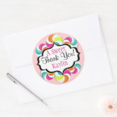 Lollipops Sweet Danke, Stickers (Umschlag)