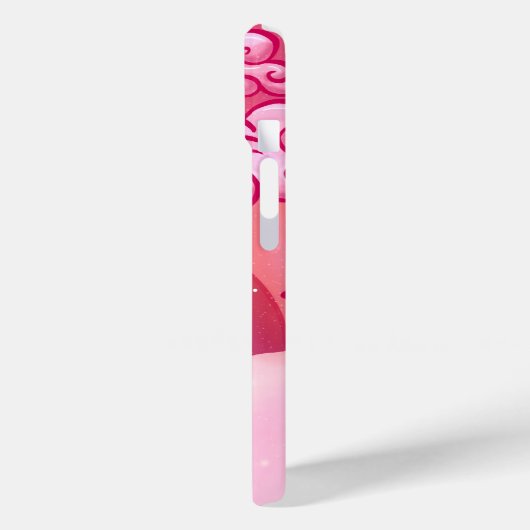 Lollipops und hübsche Wolken Case-Mate iPhone Hülle (Rückseite / Links)