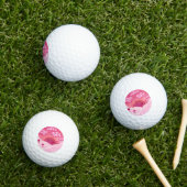 Lollipops und hübsche Wolken Golfball (Insitu Gras)