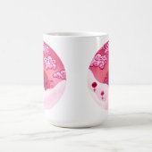Lollipops und hübsche Wolken Kaffeetasse (Mittel)
