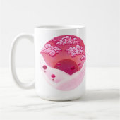 Lollipops und hübsche Wolken Kaffeetasse (Links)