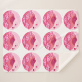 Lollipops und hübsche Wolken Sherpadecke (Vorderseite (Horizontal))