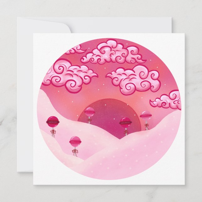 Lollipops und hübsche Wolkendarstellung (Vorderseite)