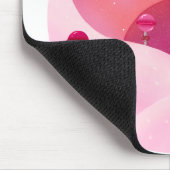 Lollipops und hübsche Wolkendarstellung Mousepad (Ecke)