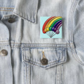 Lollipops und Rainbows Anpassbare Button-Button Button (Beispiel)