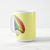 Lollipops und Rainbows Anpassbare Tasse (Vorderseite Links)