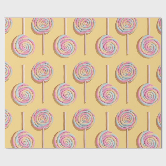 Lollipops Wrapping Paper Geschenkpapier (Flach)