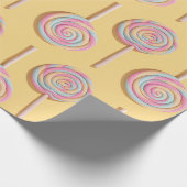 Lollipops Wrapping Paper Geschenkpapier (Ecke)