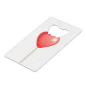 Lollis Geldbeutel Flaschenöffner (Vorderseite Schrägansicht)