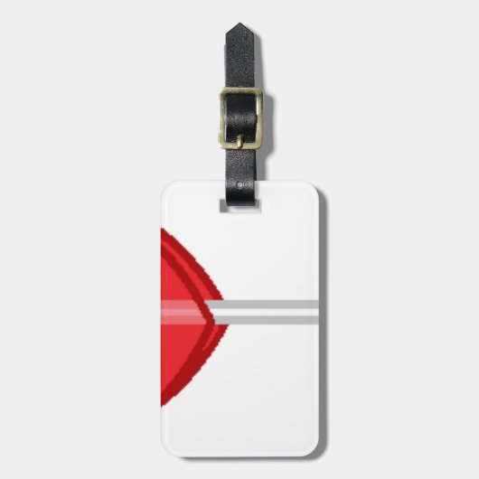 Lollis Gepäckanhänger (Vorderseite vertikal)