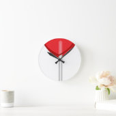 Lollis Runde Wanduhr (Zuhause)