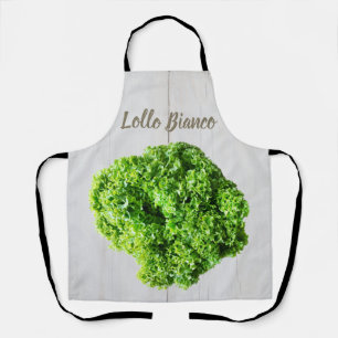 Lollo Bianco Salad Salat Blätter für Veganer Schürze