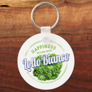 Lollo Bianco Salad Vintag Lollo Bionda Vegan Schlüsselanhänger
