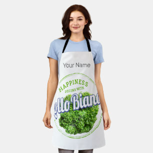 Lollo Bianco Salad Vintag Lollo Bionda Vegan Schürze