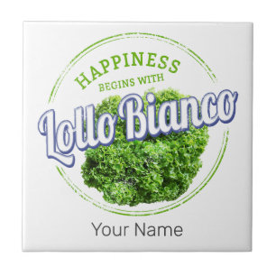 Lollo Bianco Salat Vintage Lollo Bionda Vegan Fliese