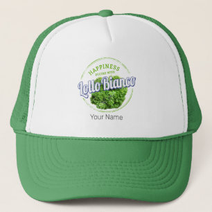 Lollo Bianco Salat Vintage Lollo Bionda Vegan Truckerkappe
