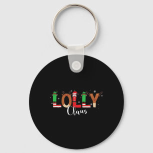 Lolly Claus Weihnachten Matching Shirts für Famili Schlüsselanhänger