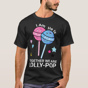 Lolly Pop Großeltern Matching s Couples Lolli Po T-Shirt