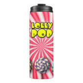 Lolly Pop Wrapper Thermosbecher (Vorderseite)