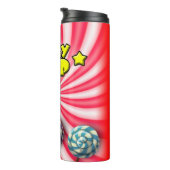 Lolly Pop Wrapper Thermosbecher (Nach rechts gedreht)